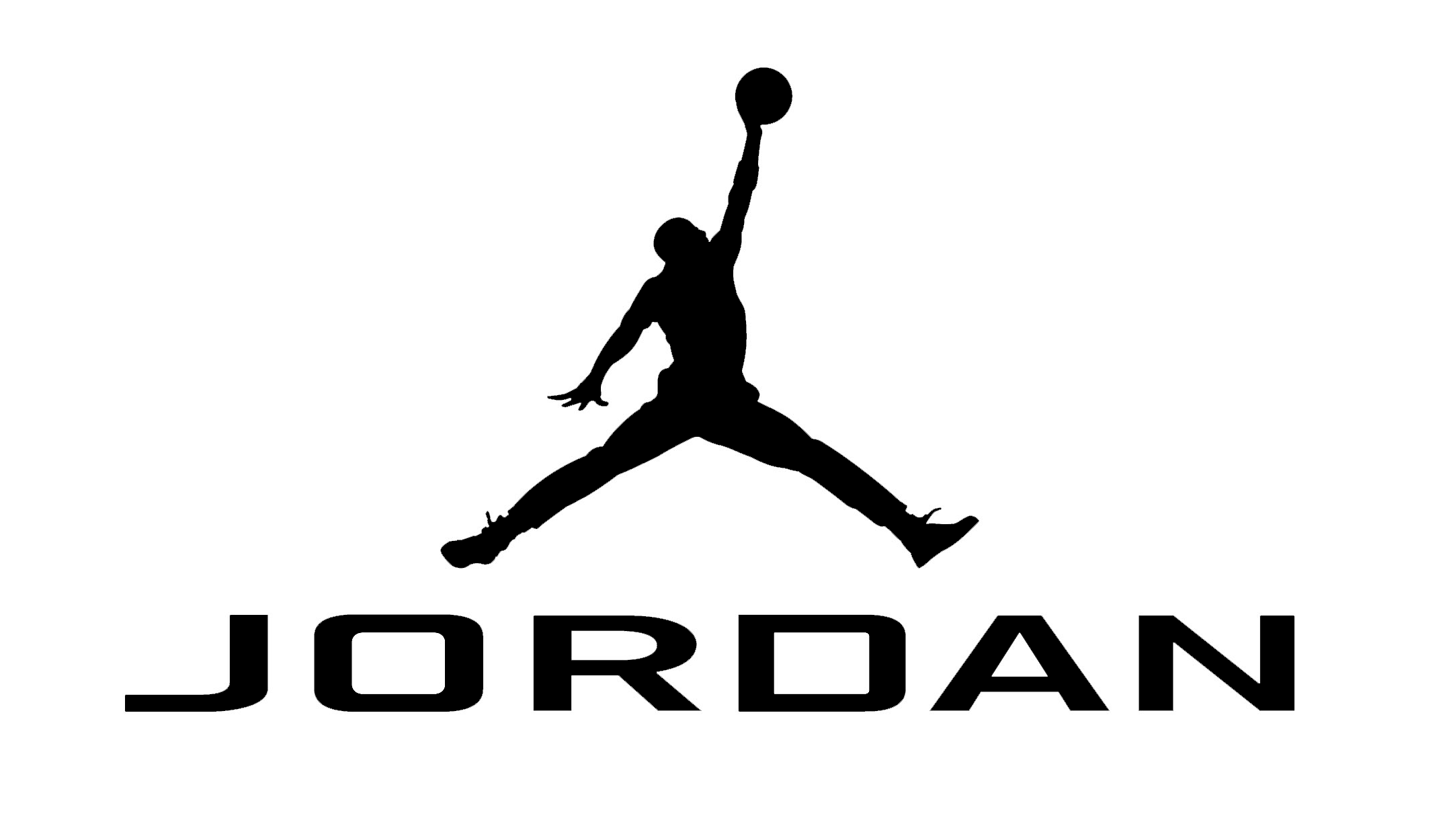 jordan logo white png